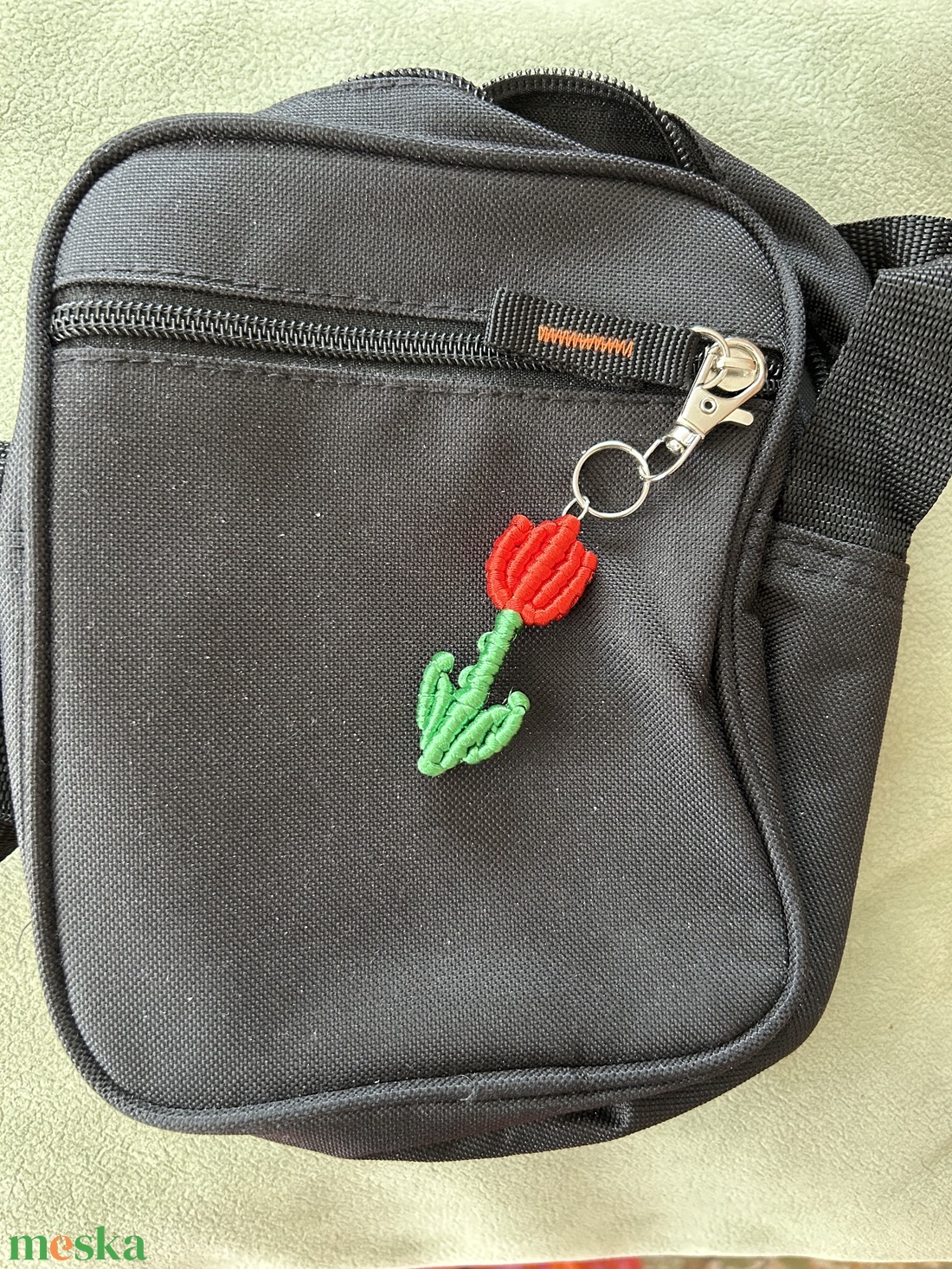 tulipán - táska & tok - kulcstartó & táskadísz - táskadísz - Meska.hu