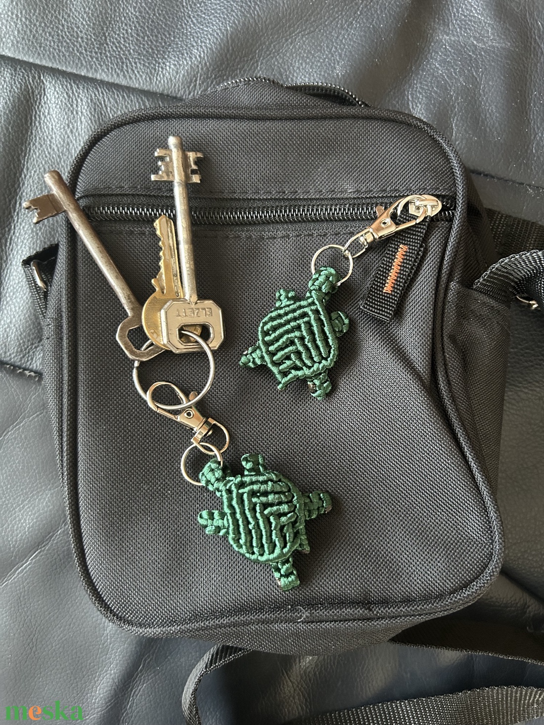 Teknőc (nagy) - táska & tok - kulcstartó & táskadísz - táskadísz - Meska.hu