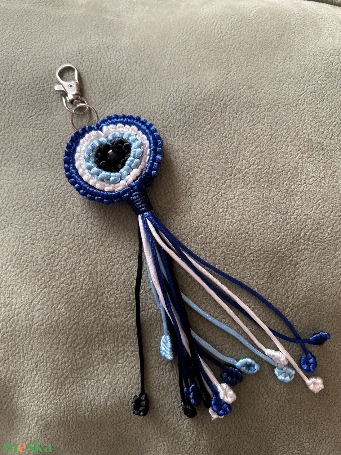 �evil eye táskadísz - táska & tok - kulcstartó & táskadísz - táskadísz - Meska.hu