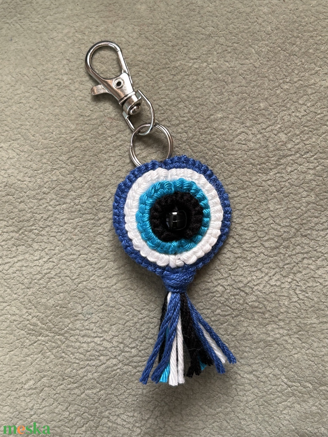 �evil eye táskadísz - táska & tok - kulcstartó & táskadísz - táskadísz - Meska.hu