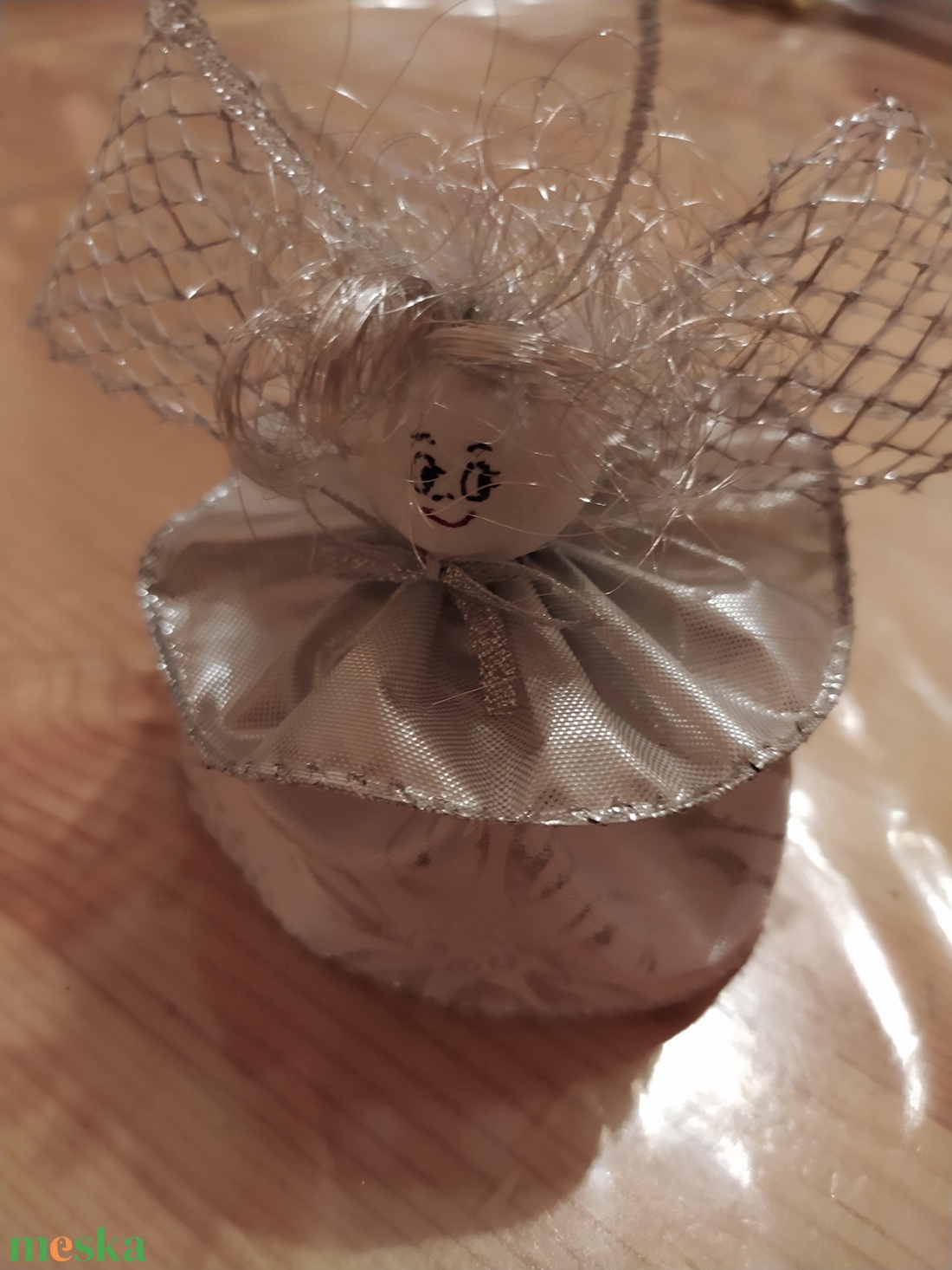 Angyalka - karácsony - karácsonyi lakásdekoráció - karácsonyfadíszek - Meska.hu