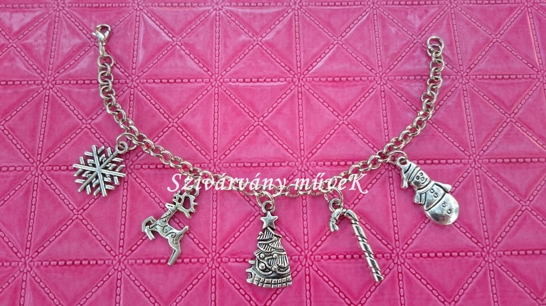 Karácsony karkötő az elvarázsolódáshoz -  - Meska.hu Karácsony karkötő az elvarázsolódáshoz -  - Meska.hu