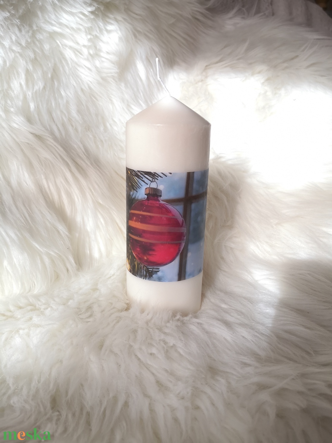 'Szenteste' nagy dekorgyertya - karácsony - adventi díszek - adventi gyertyadíszek és koszorúdíszek - Meska.hu 'Szenteste' nagy dekorgyertya - karácsony - adventi díszek - adventi gyertyadíszek és koszorúdíszek - Meska.hu