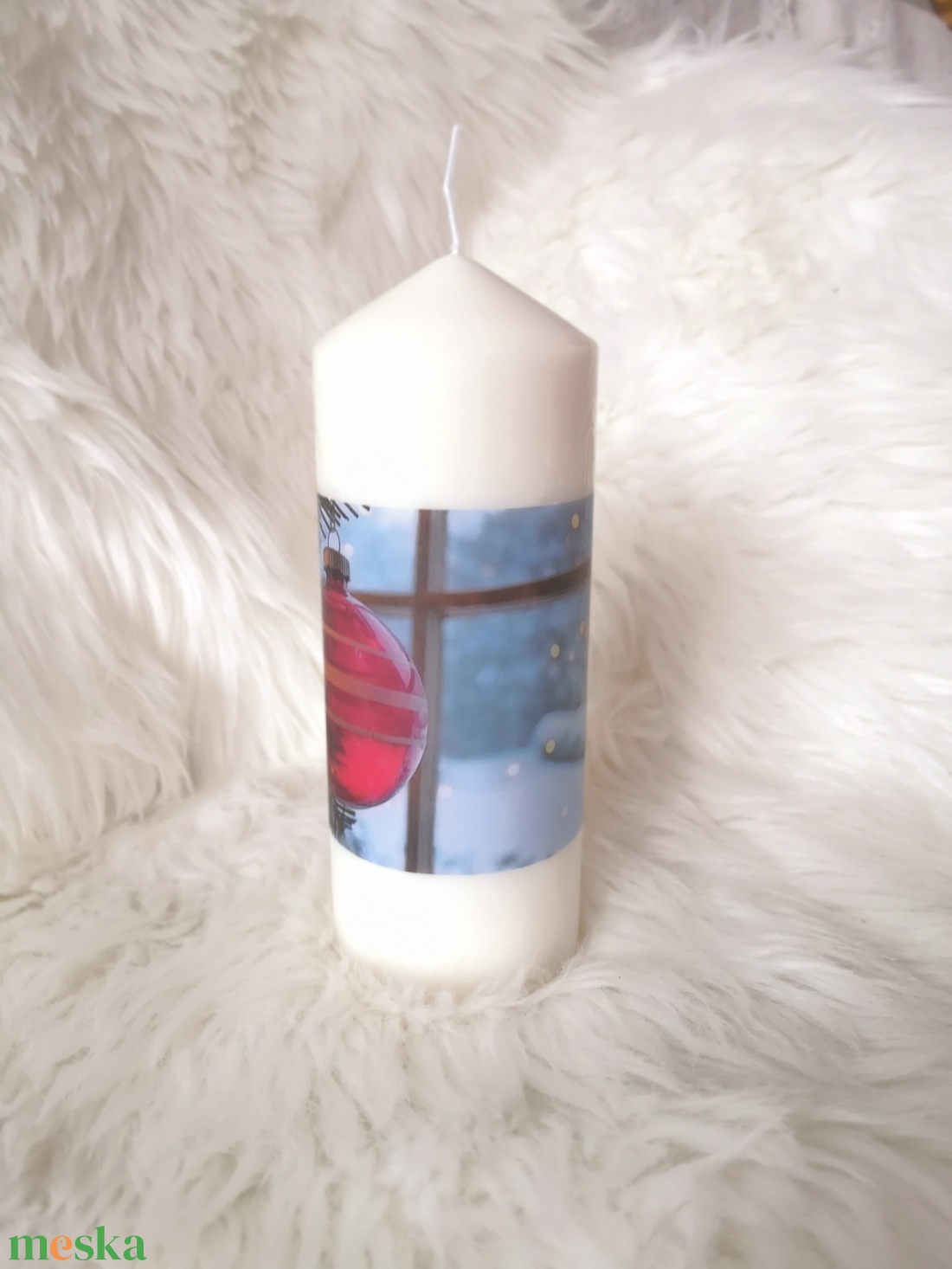 'Szenteste' nagy dekorgyertya - karácsony - adventi díszek - adventi gyertyadíszek és koszorúdíszek - Meska.hu 'Szenteste' nagy dekorgyertya - karácsony - adventi díszek - adventi gyertyadíszek és koszorúdíszek - Meska.hu