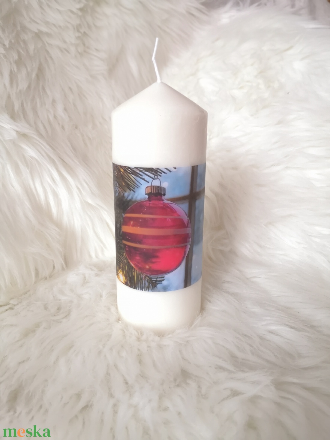 'Szenteste' nagy dekorgyertya - karácsony - adventi díszek - adventi gyertyadíszek és koszorúdíszek - Meska.hu 'Szenteste' nagy dekorgyertya - karácsony - adventi díszek - adventi gyertyadíszek és koszorúdíszek - Meska.hu