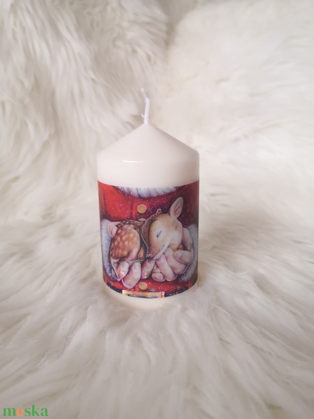 'Mikulás védence' kis dekorgyertya - otthon & életmód - gyertya, illat, aroma - gyertya - Meska.hu 'Mikulás védence' kis dekorgyertya - otthon & életmód - gyertya, illat, aroma - gyertya - Meska.hu