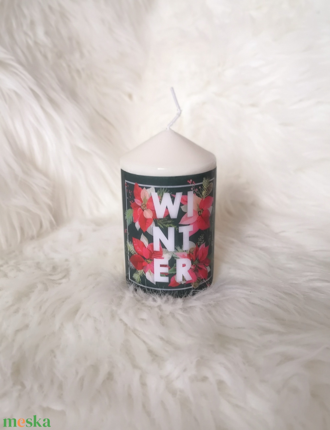 'Winter' kis dekorgyertya - karácsony - adventi díszek - adventi gyertyadíszek és koszorúdíszek - Meska.hu 'Winter' kis dekorgyertya - karácsony - adventi díszek - adventi gyertyadíszek és koszorúdíszek - Meska.hu