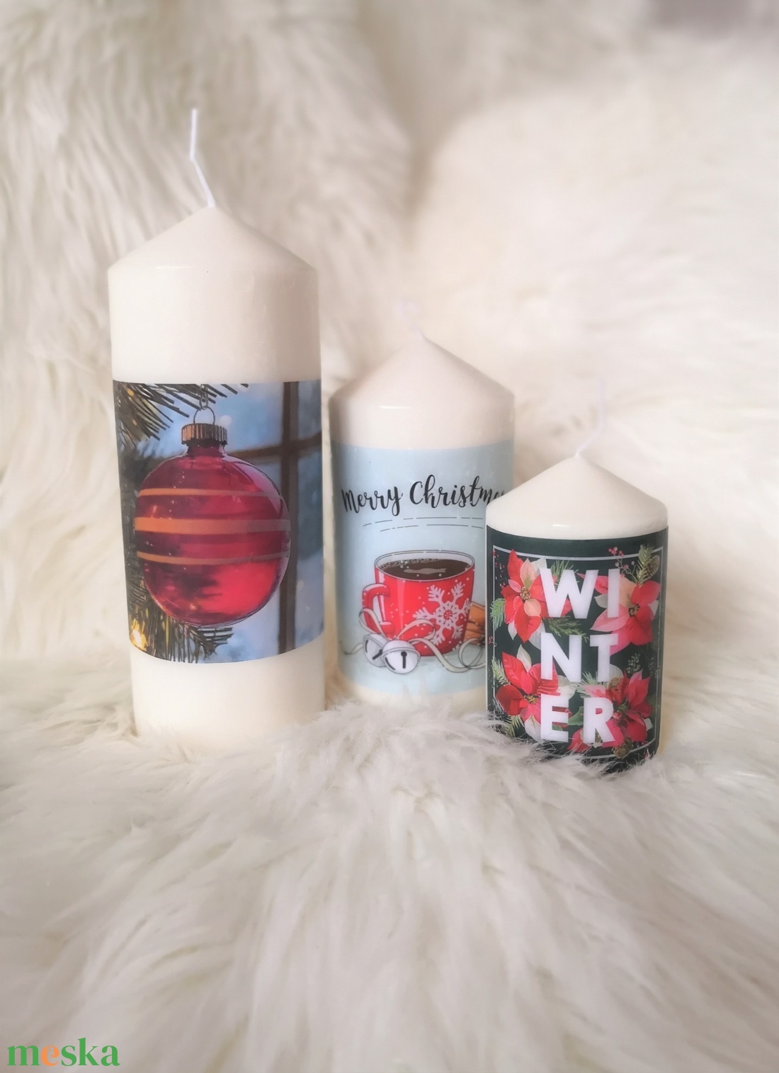 'Winter' kis dekorgyertya - karácsony - adventi díszek - adventi gyertyadíszek és koszorúdíszek - Meska.hu 'Winter' kis dekorgyertya - karácsony - adventi díszek - adventi gyertyadíszek és koszorúdíszek - Meska.hu
