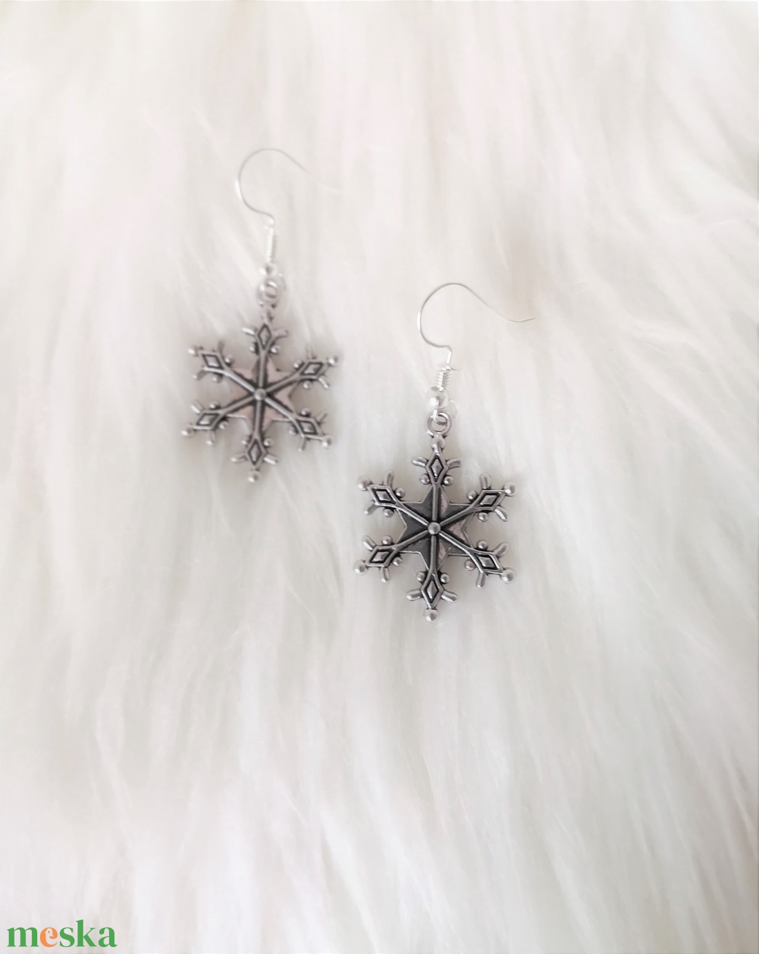 'Big Star' hókristály fülbevaló - ékszer - fülbevaló - lógó fülbevaló - Meska.hu 'Big Star' hókristály fülbevaló - ékszer - fülbevaló - lógó fülbevaló - Meska.hu