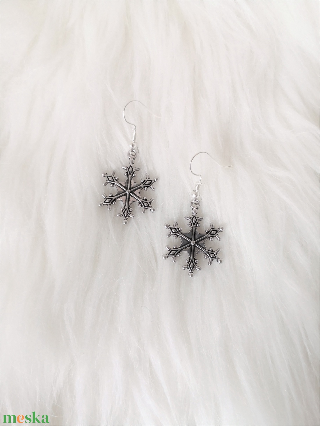 'Big Star' hókristály fülbevaló - ékszer - fülbevaló - lógó fülbevaló - Meska.hu 'Big Star' hókristály fülbevaló - ékszer - fülbevaló - lógó fülbevaló - Meska.hu