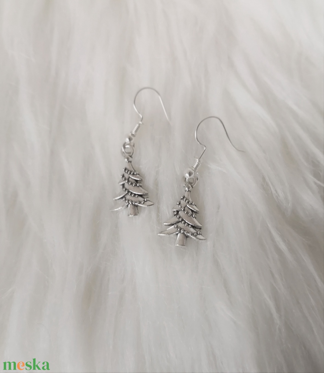 'Karácsonyfa' fülbevaló - ékszer - fülbevaló - lógó fülbevaló - Meska.hu 'Karácsonyfa' fülbevaló - ékszer - fülbevaló - lógó fülbevaló - Meska.hu