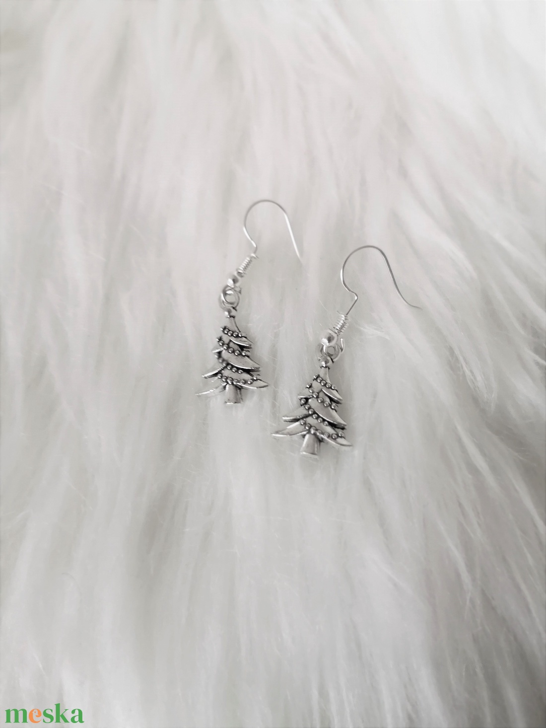 'Karácsonyfa' fülbevaló - ékszer - fülbevaló - lógó fülbevaló - Meska.hu 'Karácsonyfa' fülbevaló - ékszer - fülbevaló - lógó fülbevaló - Meska.hu
