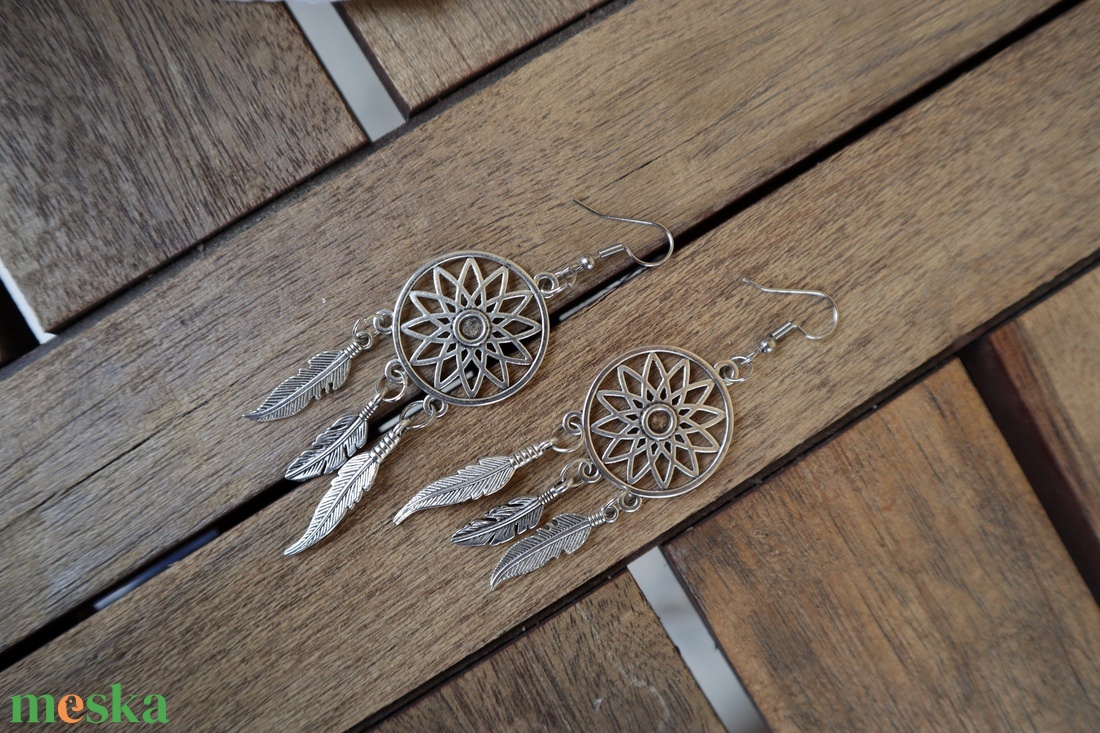 'Álomfogó'  fülbevaló - ékszer - fülbevaló - lógó fülbevaló - Meska.hu