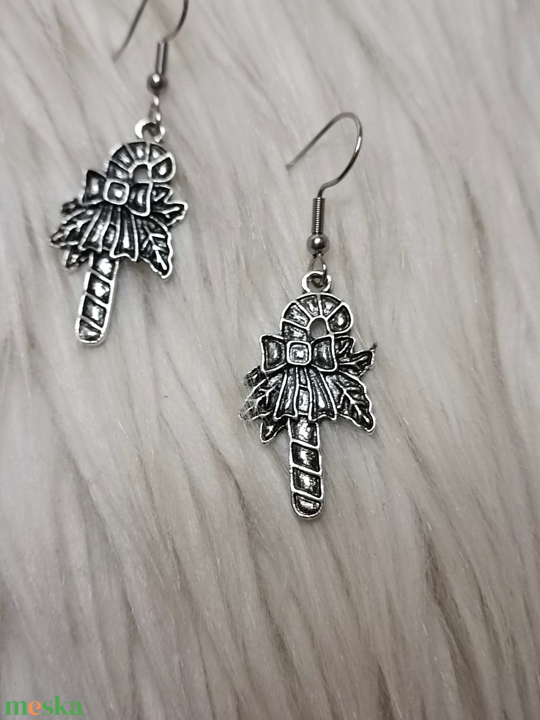 Cukorpálca fülbevaló - ékszer - fülbevaló - lógó fülbevaló - Meska.hu Cukorpálca fülbevaló - ékszer - fülbevaló - lógó fülbevaló - Meska.hu