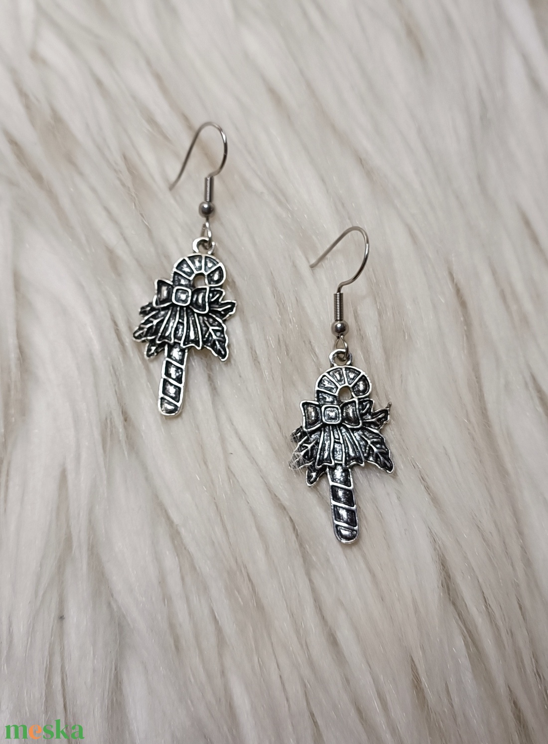 Cukorpálca fülbevaló - ékszer - fülbevaló - lógó fülbevaló - Meska.hu Cukorpálca fülbevaló - ékszer - fülbevaló - lógó fülbevaló - Meska.hu