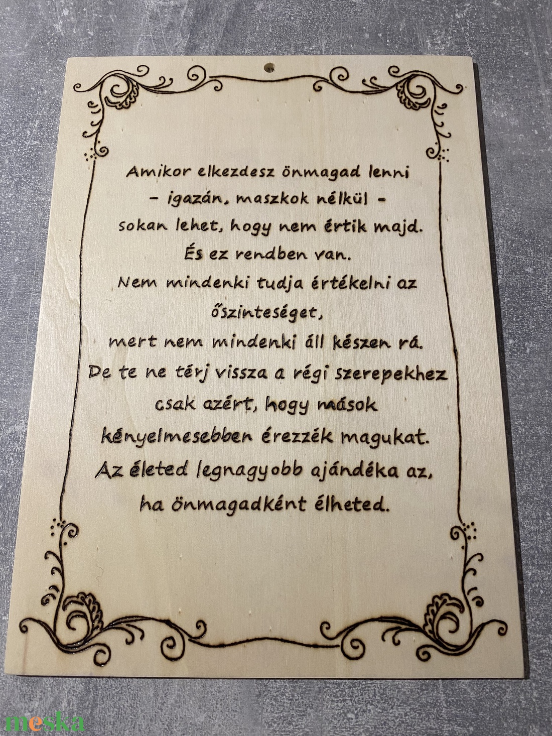 Fából készült falikép [ŐSZINTE] - otthon & életmód - dekoráció - kép & falikép - fából készült kép - Meska.hu