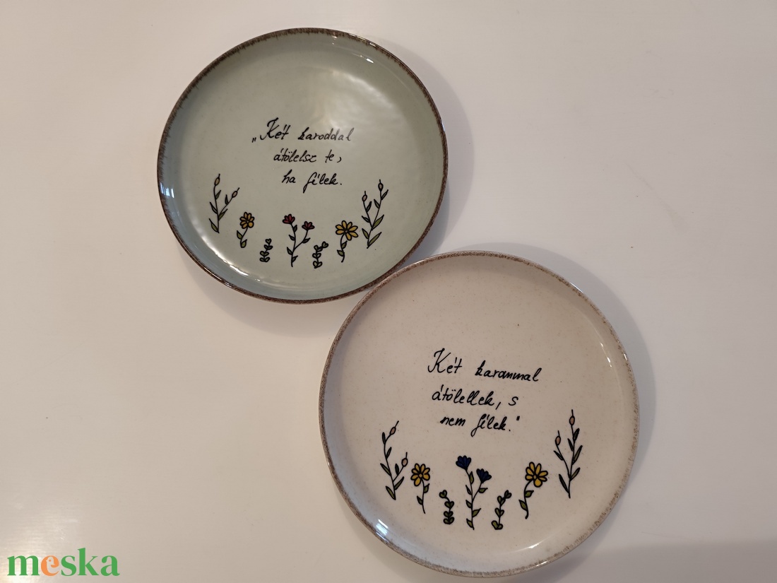 Páros tányér virágmintával - otthon & életmód - konyhafelszerelés, tálalás - tálalás - tányér & étkészlet - Meska.hu Páros tányér virágmintával - otthon & életmód - konyhafelszerelés, tálalás - tálalás - tányér & étkészlet - Meska.hu