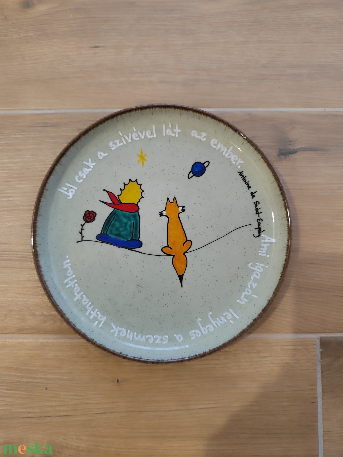 Kisherceg tányér - otthon & életmód - konyhafelszerelés, tálalás - tálalás - tányér & étkészlet - Meska.hu