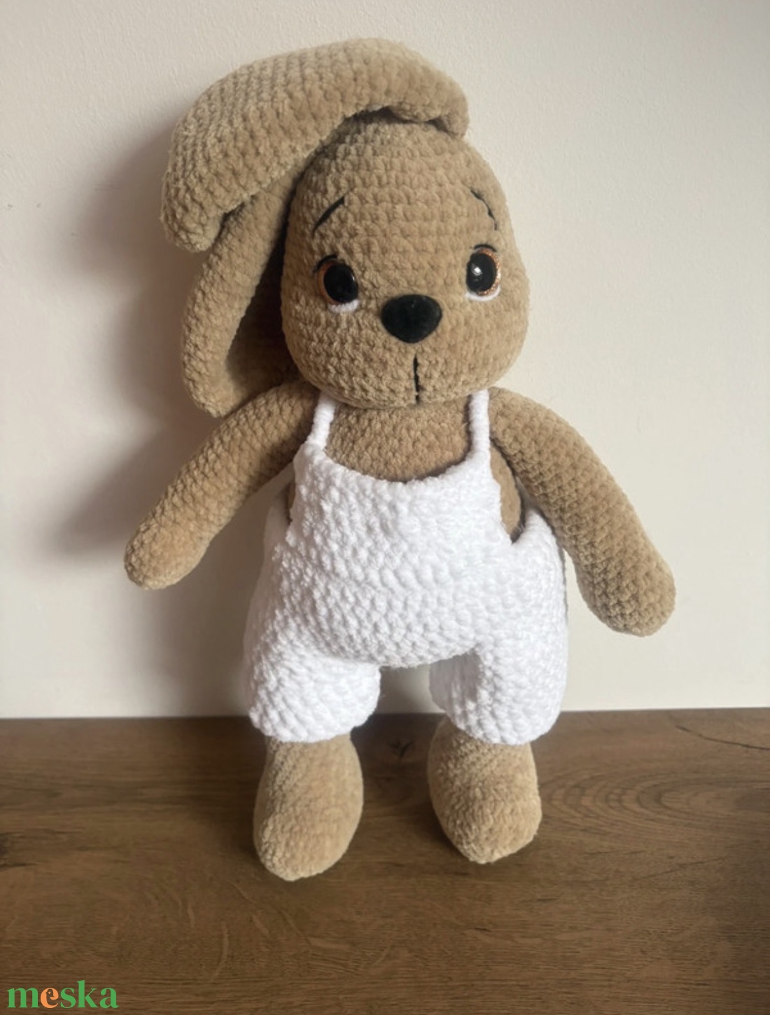 Kezét megnyomja csippanós tündéri nyuszi - játék & sport - plüssállat & játékfigura - nyuszi - Meska.hu