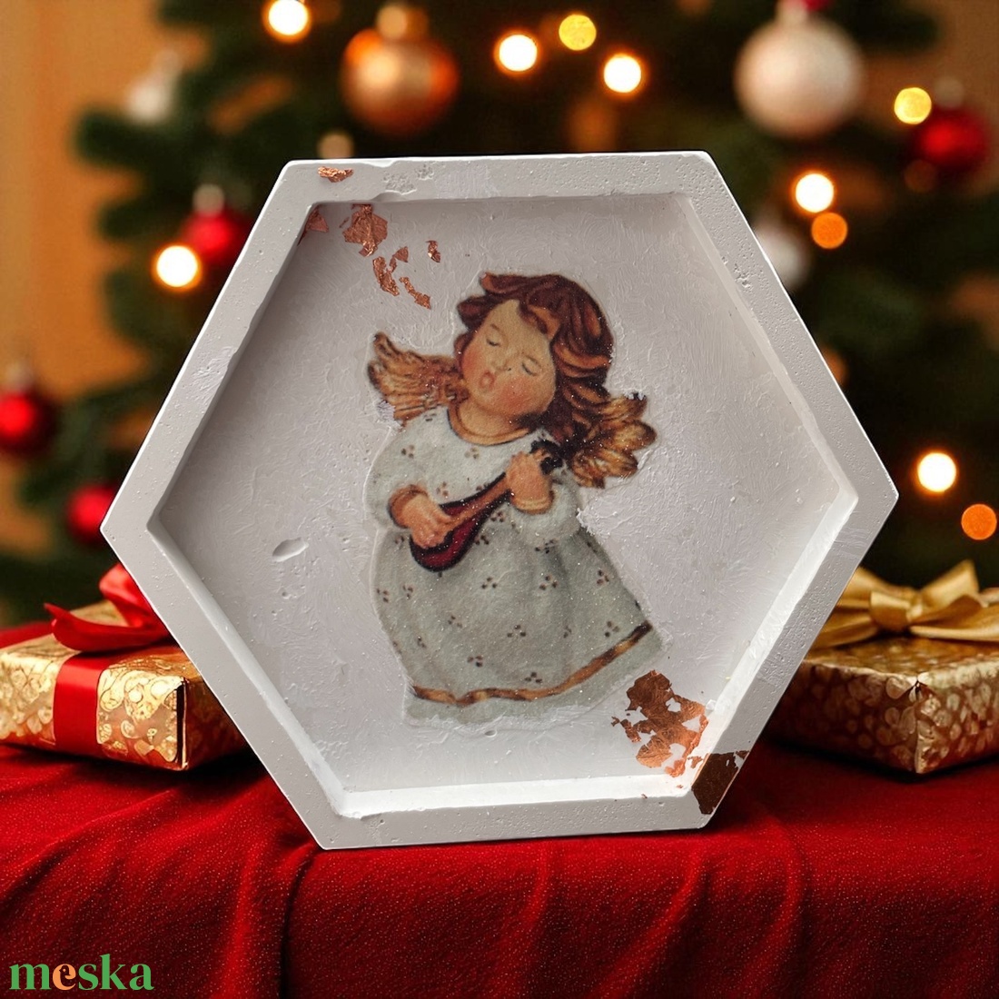 Angyalkás tálca - karácsony - karácsonyi lakásdekoráció - karácsonyi lakásdíszek - Meska.hu Angyalkás tálca - karácsony - karácsonyi lakásdekoráció - karácsonyi lakásdíszek - Meska.hu