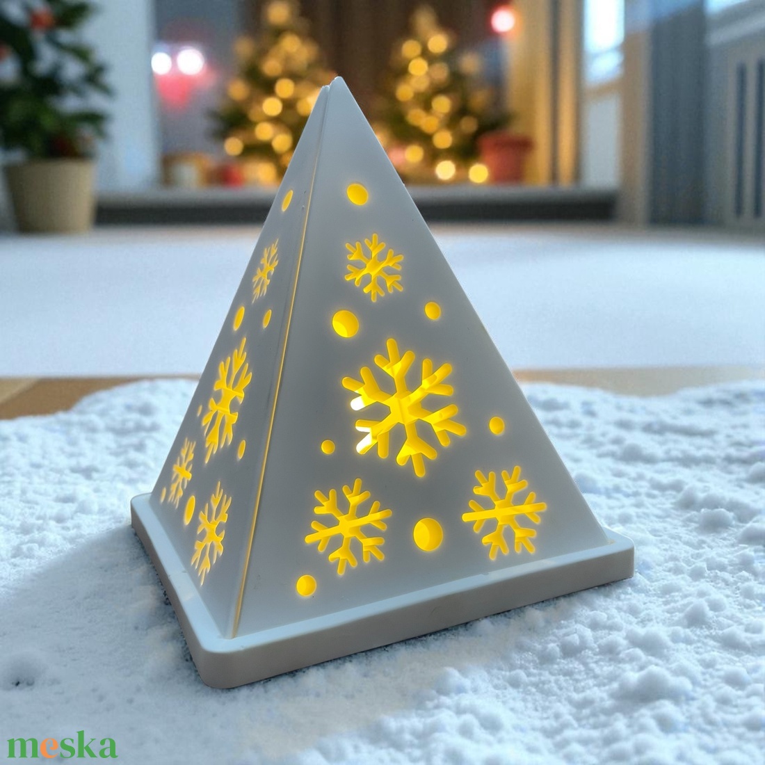 Piramis mécsestartó - karácsony - karácsonyi lakásdekoráció - ünnepi asztaldekoráció - Meska.hu Piramis mécsestartó - karácsony - karácsonyi lakásdekoráció - ünnepi asztaldekoráció - Meska.hu
