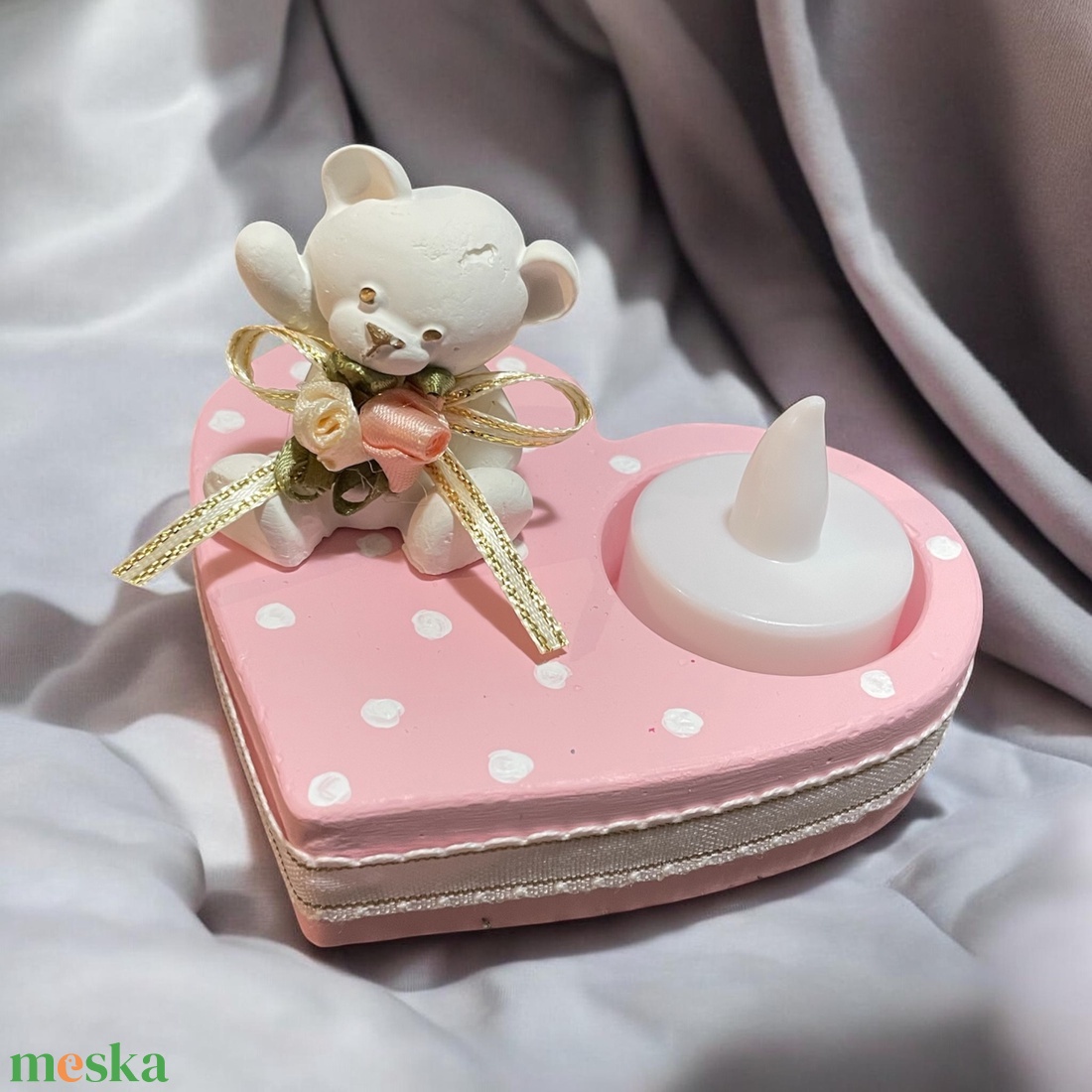 Mécsestartó - otthon & életmód - dekoráció - asztal és polc dekoráció - asztaldísz - Meska.hu