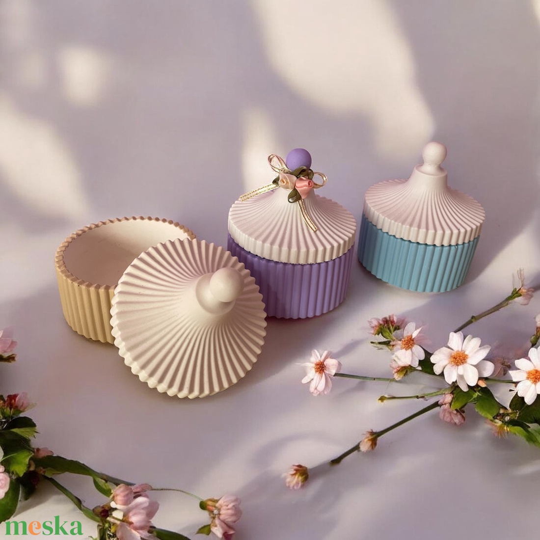 Ékszerdoboz - otthon & életmód - dekoráció - asztal és polc dekoráció - asztaldísz - Meska.hu