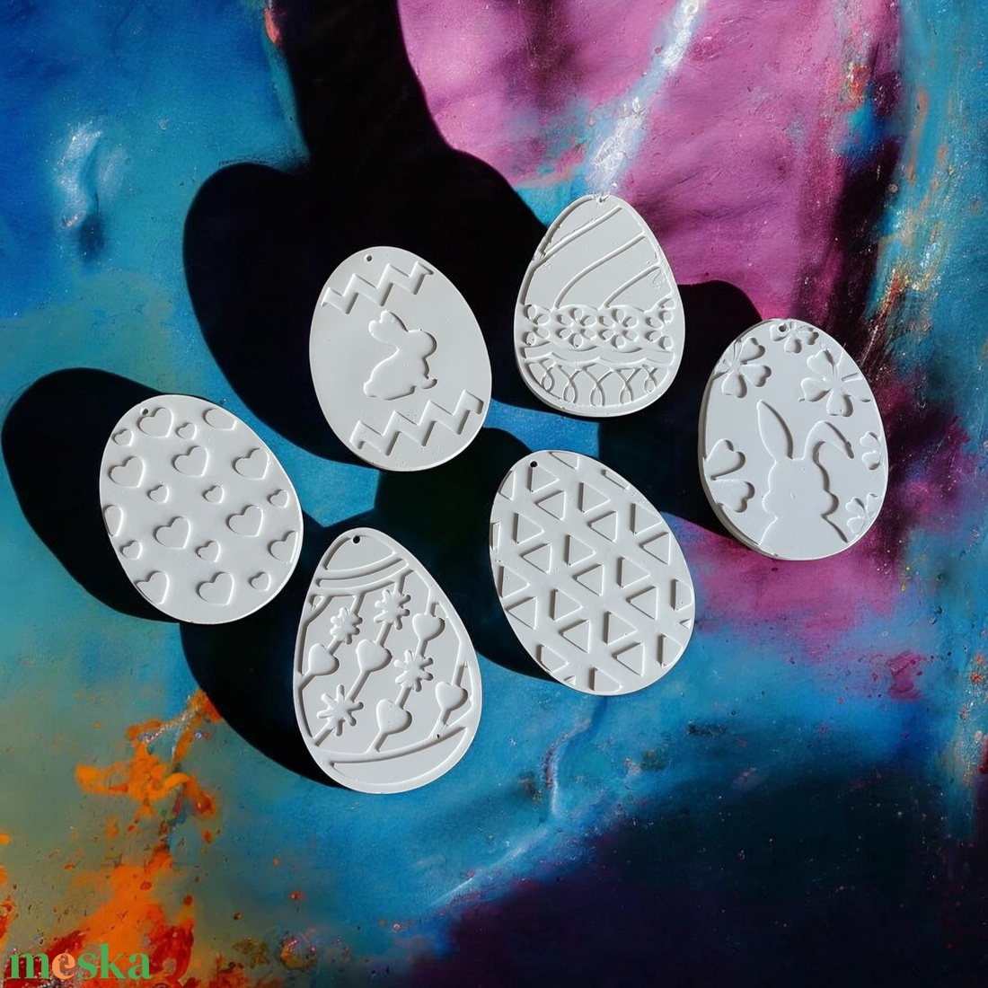 Húsvéti tojáj - ünnepi díszek, dekorációk - húsvéti díszek és dekorációk - húsvéti tojásfadíszek - Meska.hu