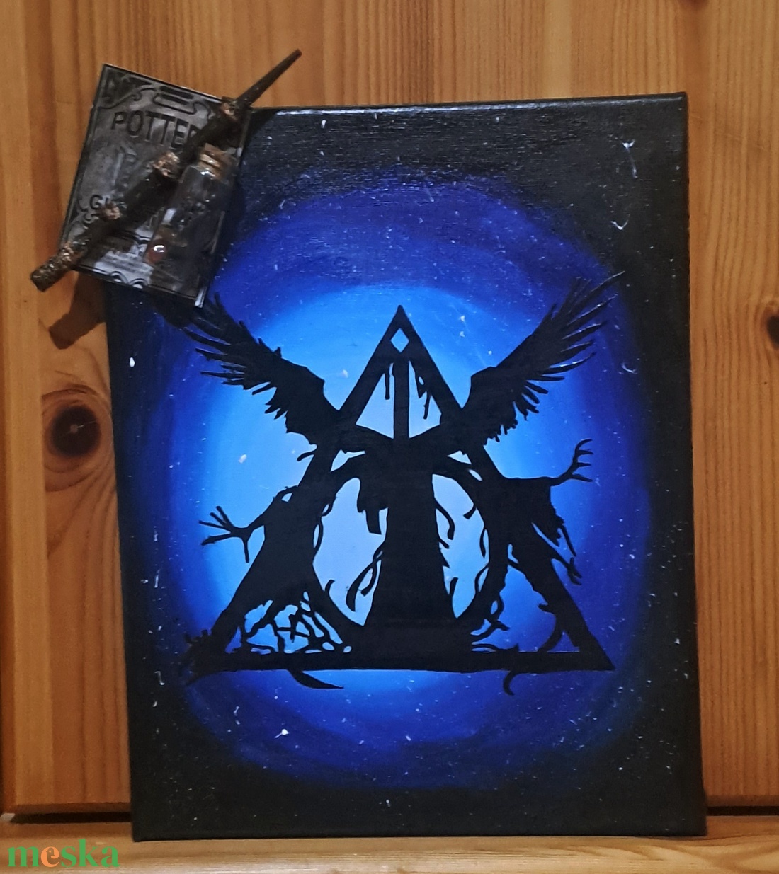 Harry Potter festmény - művészet - festmény - akril - Meska.hu Harry Potter festmény - művészet - festmény - akril - Meska.hu