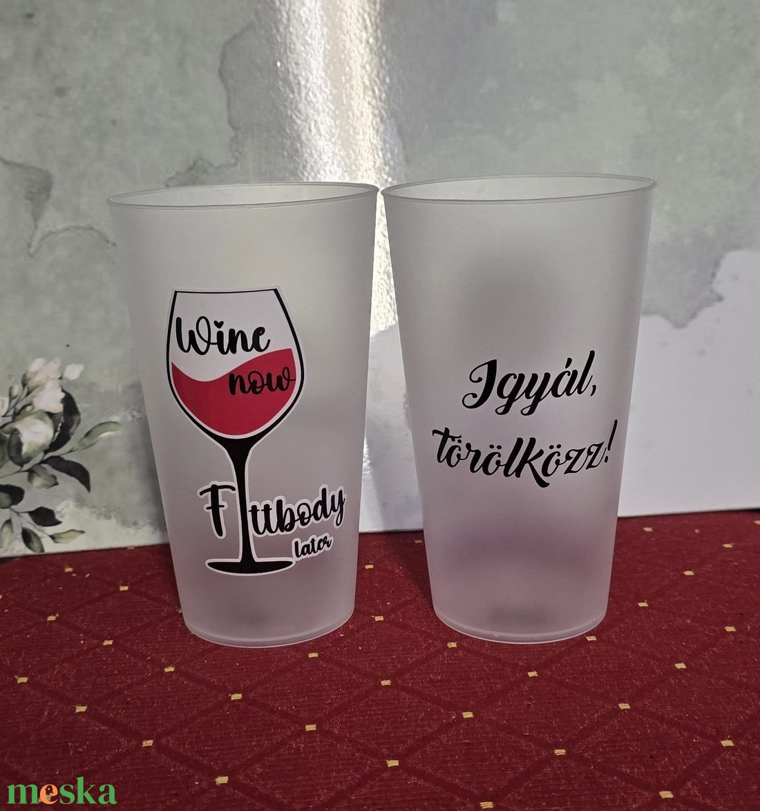  Repohár minden alkalomra � egyedi mintával és felirattal!  - otthon & életmód - konyhafelszerelés, tálalás - tálalás - pohár - Meska.hu