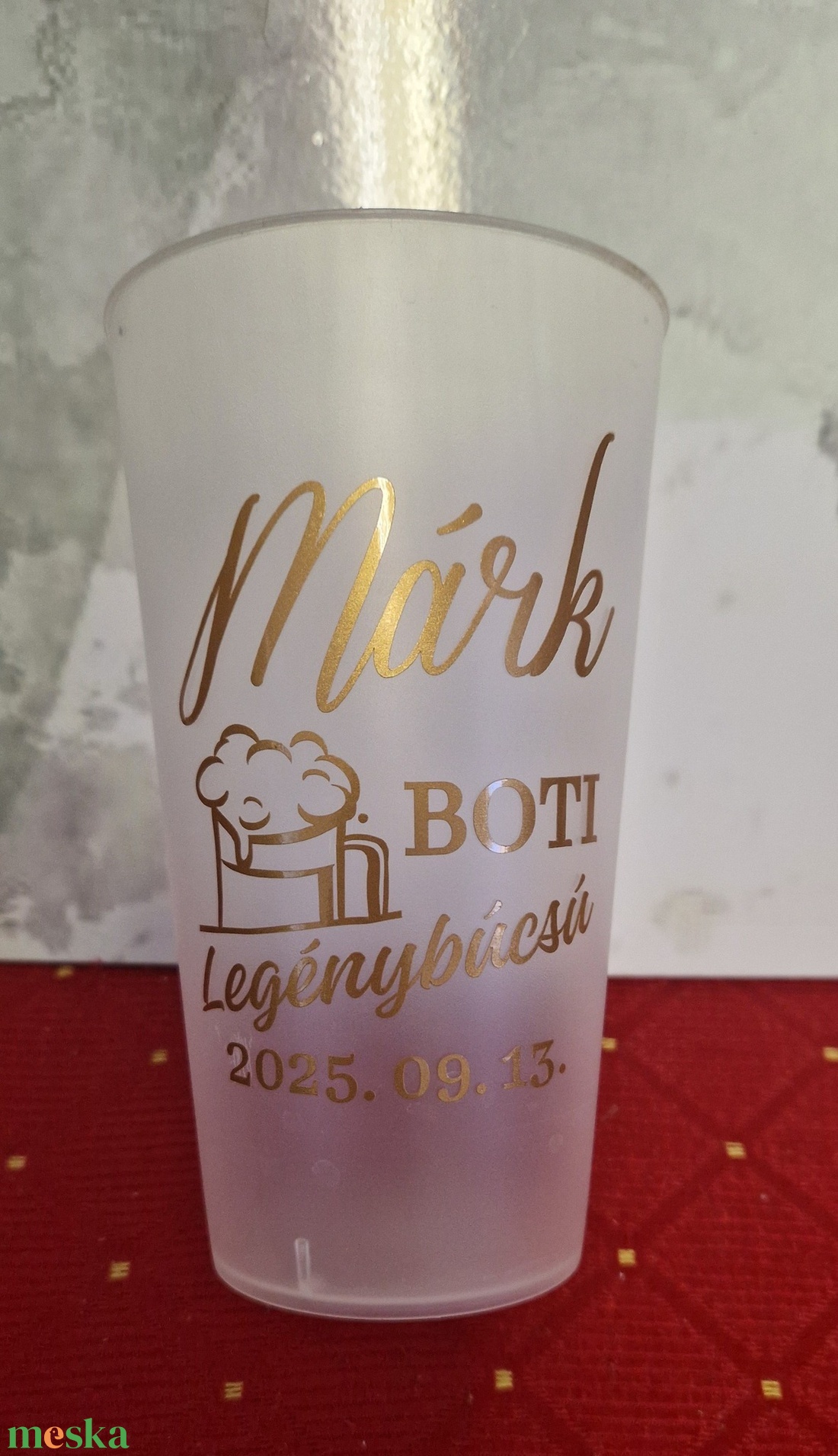 Repohár Legénybúcsúra, lánybúcsúra vagy köszönőajándéknak � egyedi mintával és felirattal! - otthon & életmód - konyhafelszerelés, tálalás - tálalás - pohár - Meska.hu