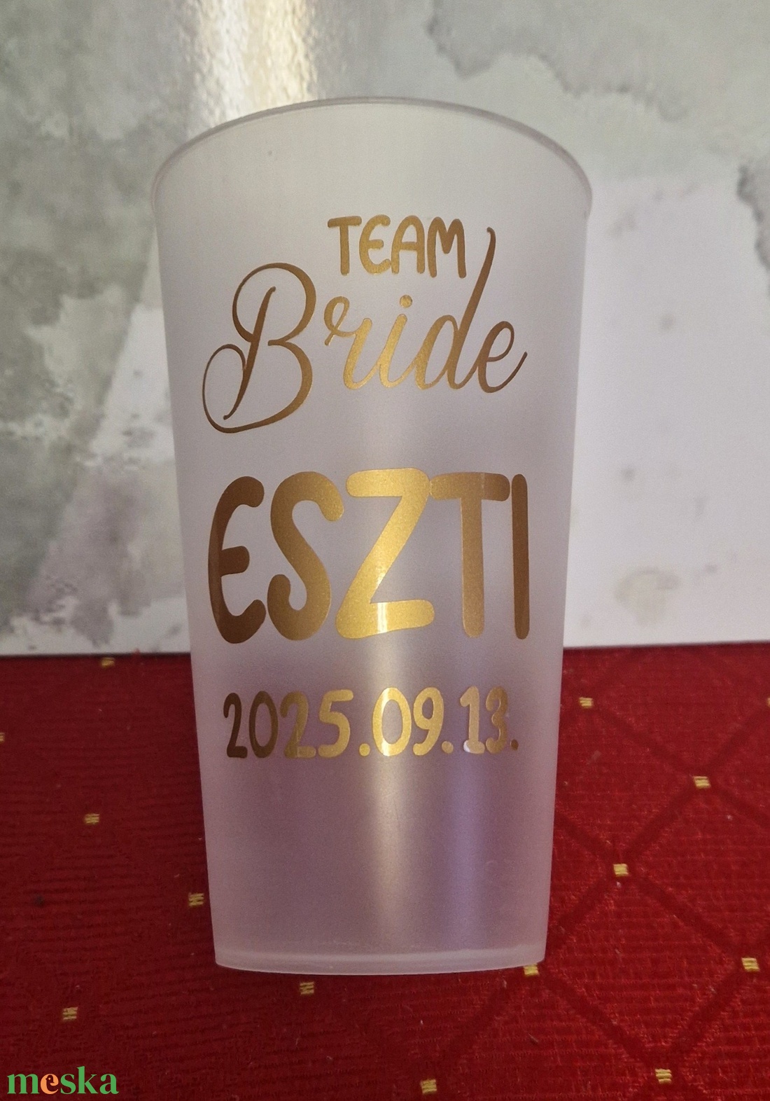 Repohár Legénybúcsúra, lánybúcsúra vagy köszönőajándéknak � egyedi mintával és felirattal! - otthon & életmód - konyhafelszerelés, tálalás - tálalás - pohár - Meska.hu