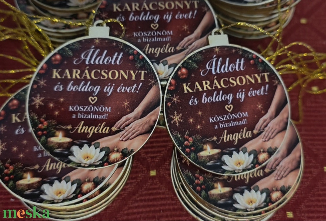 Fadísz - karácsony - karácsonyi lakásdekoráció - karácsonyfadíszek - Meska.hu