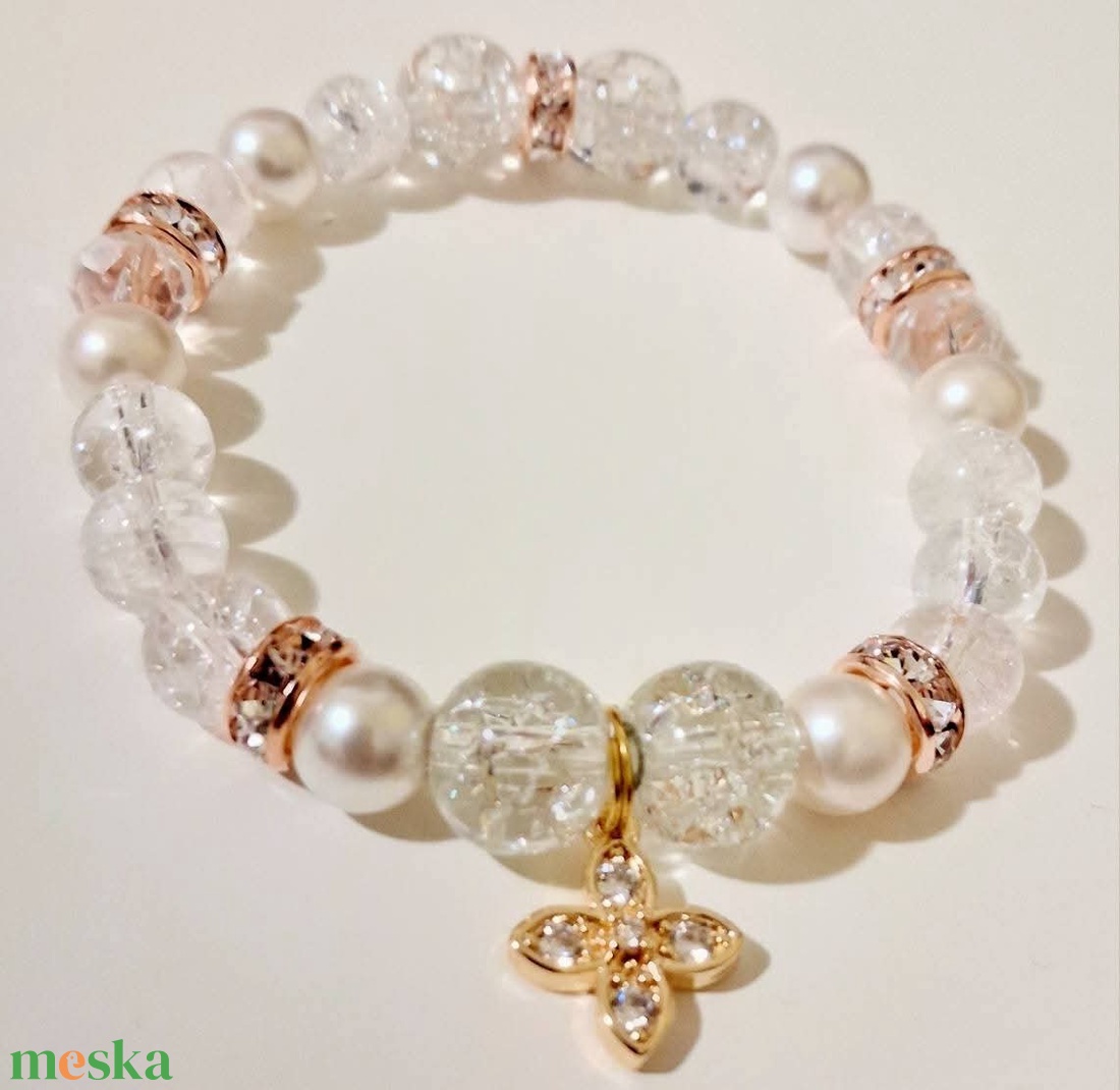 Fénylő egyensúly ásványkarkötő - ékszer - karkötő - ásványkarkötő - Meska.hu