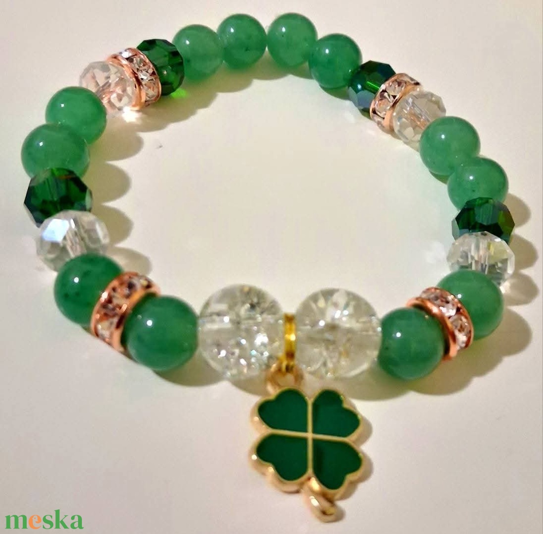 Szerencse ösvénye ásványkarkötő - ékszer - karkötő - ásványkarkötő - Meska.hu