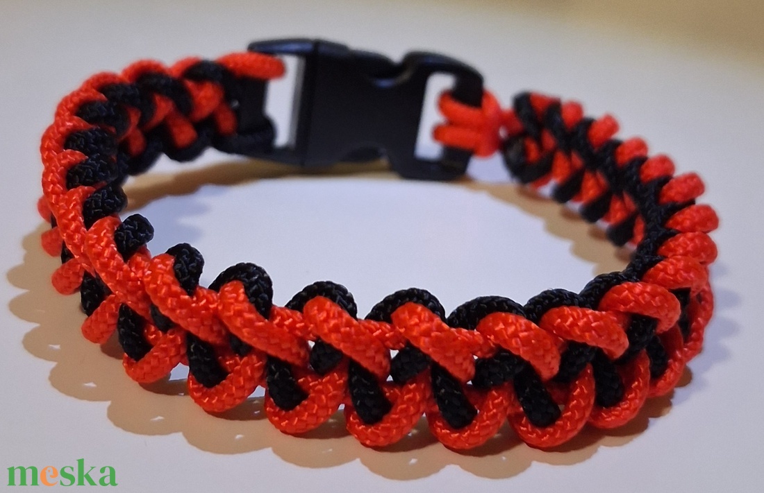 Belső Tűz - ékszer - karkötő - fonott karkötő - Meska.hu