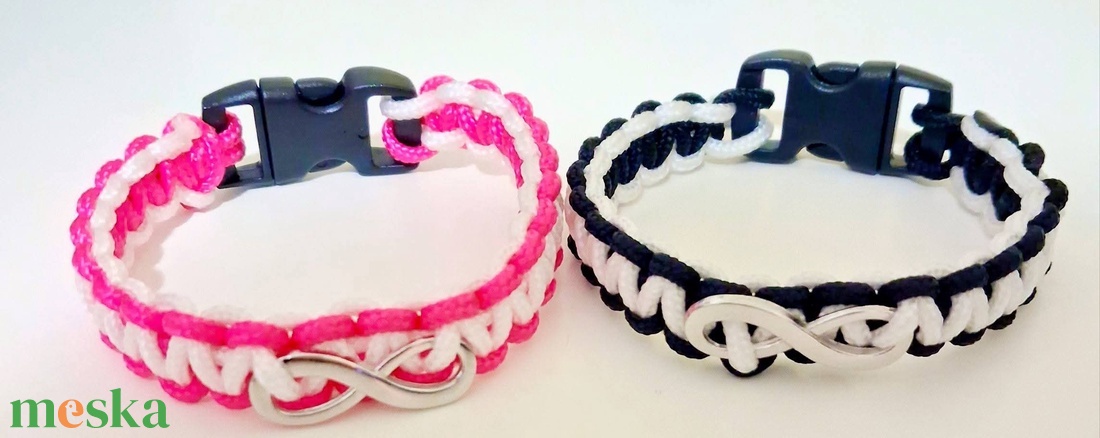 Összetartozás  - ékszer - karkötő - fonott karkötő - Meska.hu