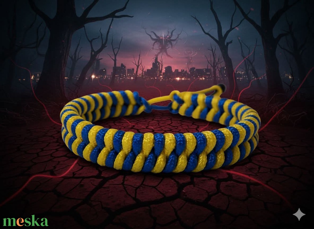 Stranger things-Will karkötő  - ékszer - karkötő - fonott karkötő - Meska.hu