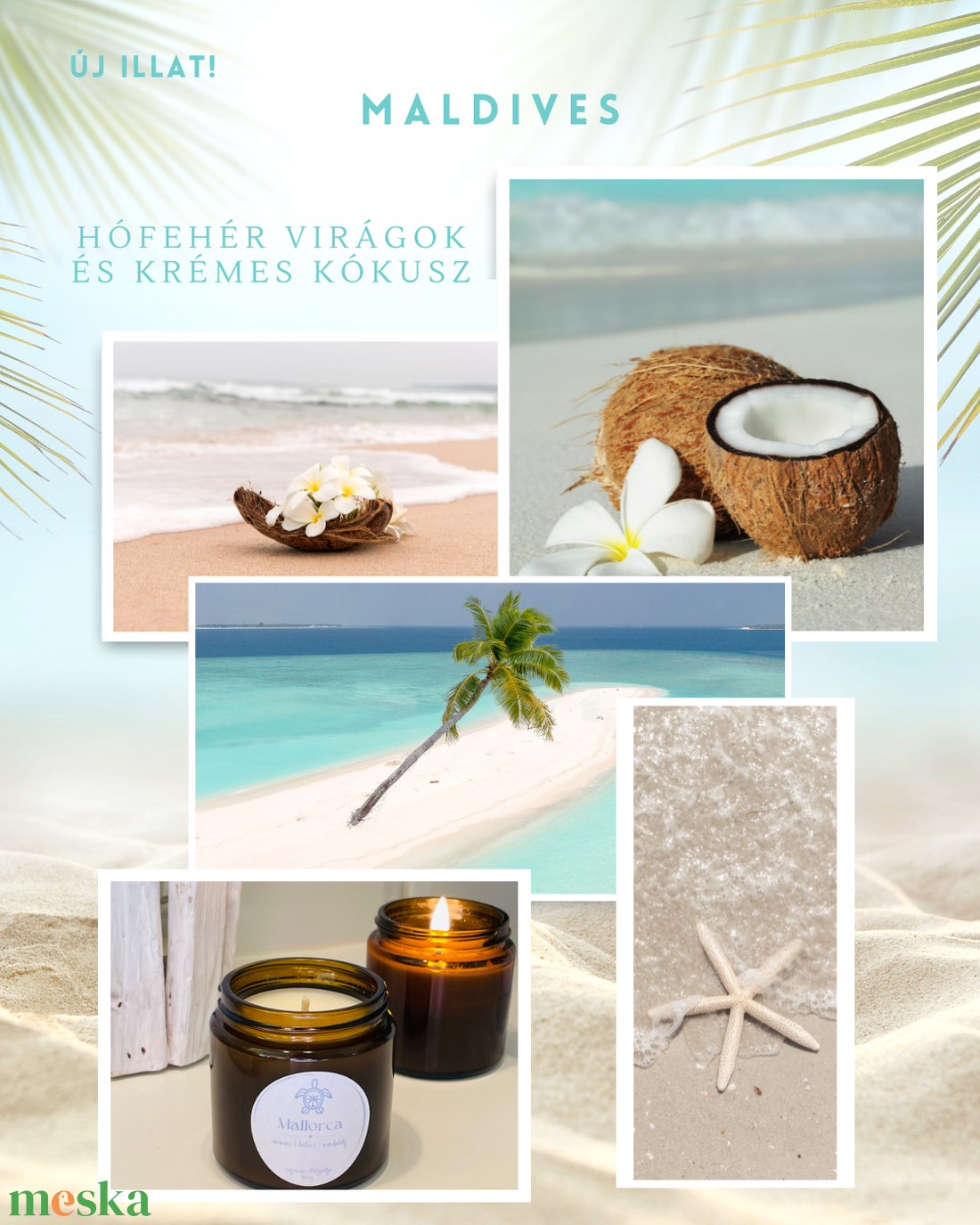 Mallorca - pinacolada kókusz ananász illatú szójagyertya - otthon & életmód - gyertya, illat, aroma - gyertya - Meska.hu Mallorca - pinacolada kókusz ananász illatú szójagyertya - otthon & életmód - gyertya, illat, aroma - gyertya - Meska.hu
