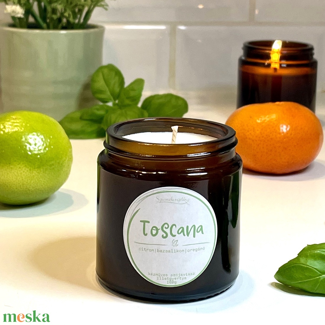 Toscana - citrus és fűszernövény illatú szójagyertya - otthon & életmód - gyertya, illat, aroma - gyertya - Meska.hu Toscana - citrus és fűszernövény illatú szójagyertya - otthon & életmód - gyertya, illat, aroma - gyertya - Meska.hu