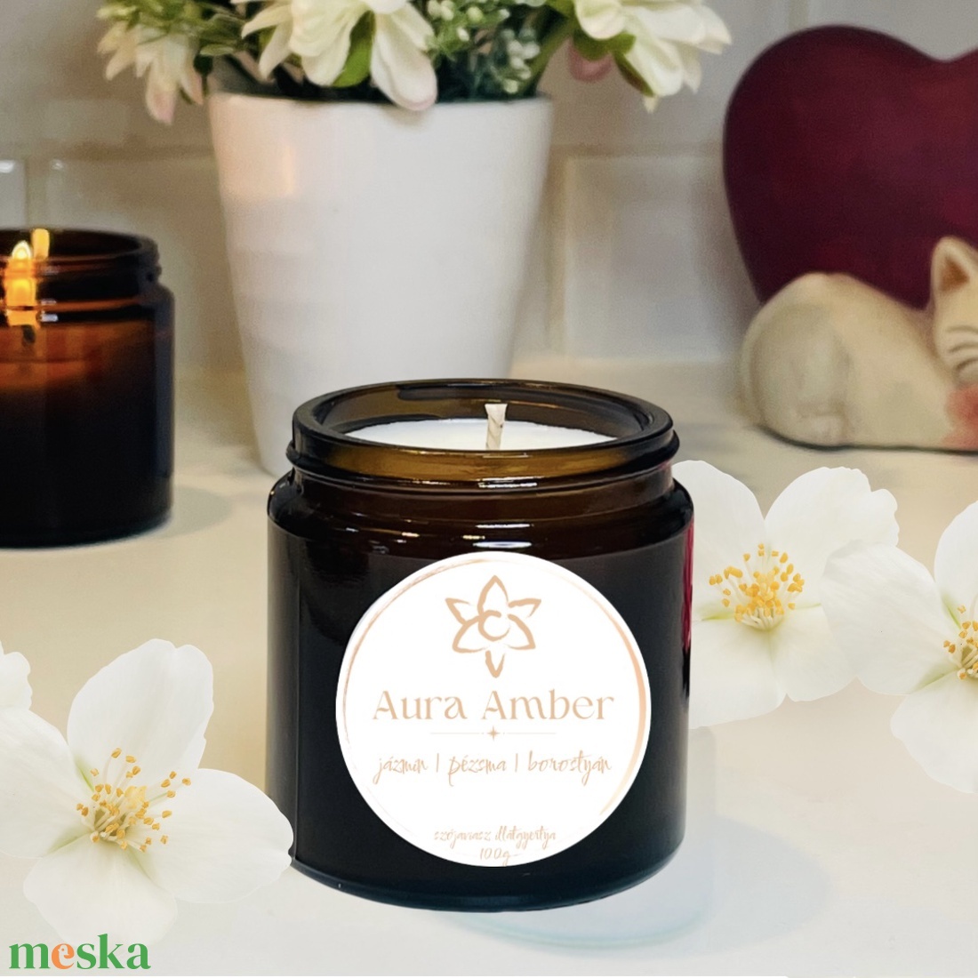 Aura Amber - keleties illatú szójagyertya - otthon & életmód - gyertya, illat, aroma - gyertya - Meska.hu Aura Amber - keleties illatú szójagyertya - otthon & életmód - gyertya, illat, aroma - gyertya - Meska.hu