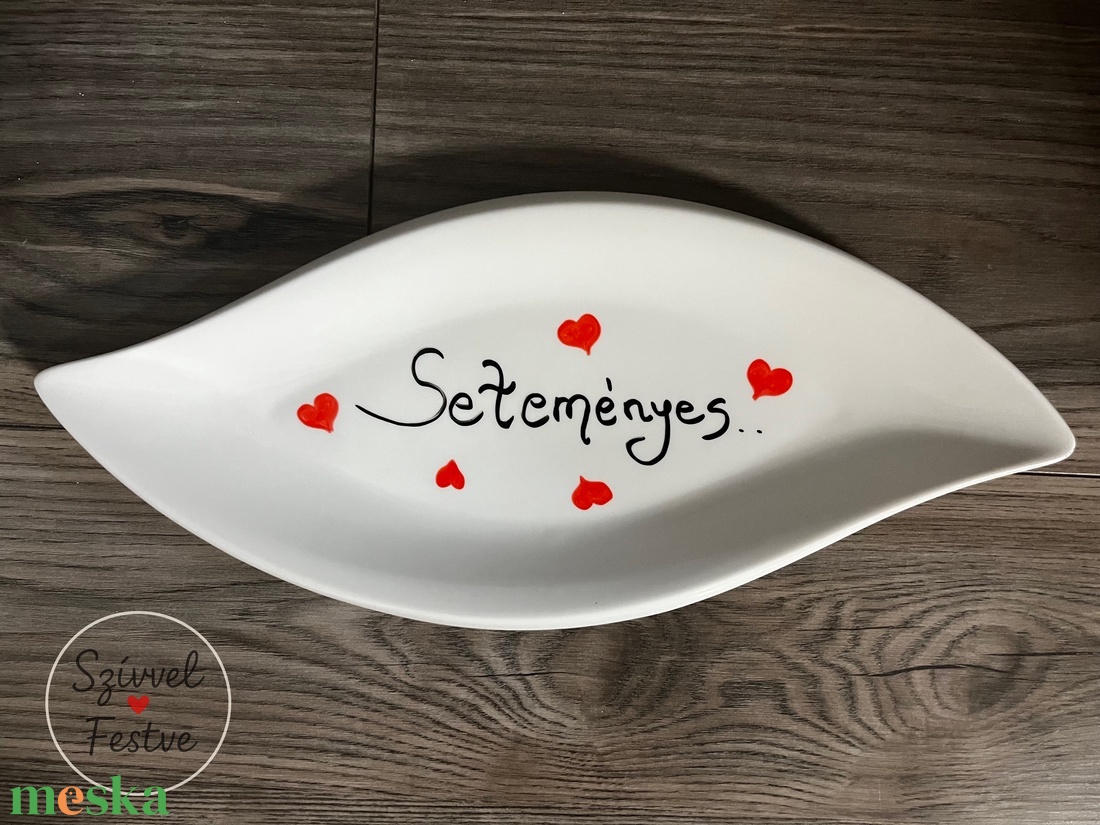 Seteményes keskeny tál - otthon & életmód - konyhafelszerelés, tálalás - tálalás - kínálótál - Meska.hu Seteményes keskeny tál - otthon & életmód - konyhafelszerelés, tálalás - tálalás - kínálótál - Meska.hu