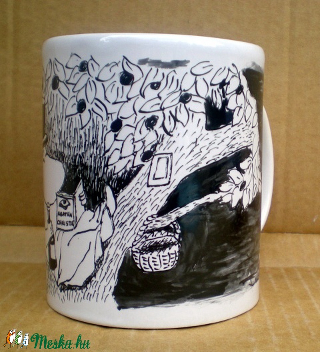 Mumin-os bögre noresznek -  - Meska.hu