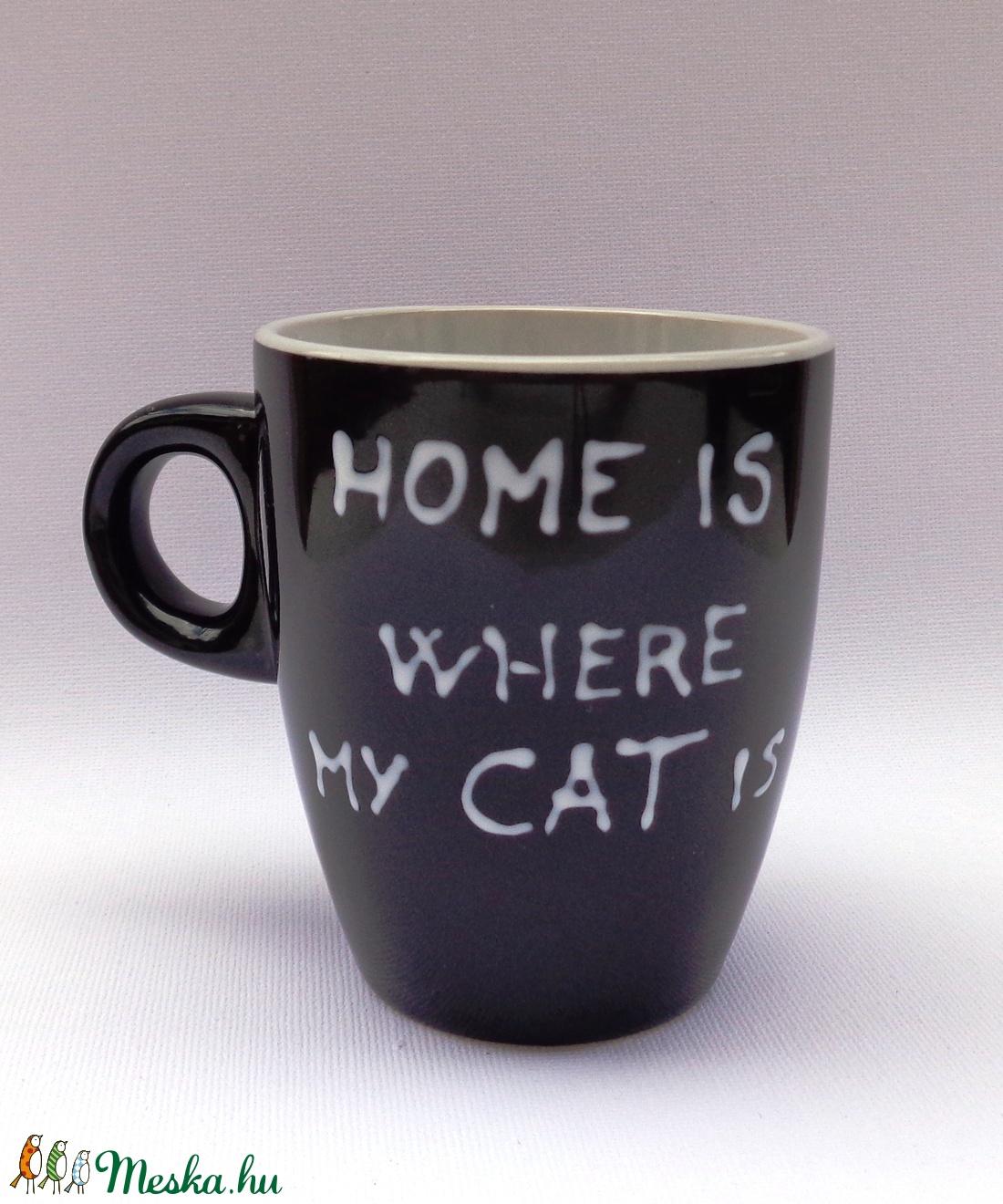 Cicás kávés bögre 2 dl -  - Meska.hu