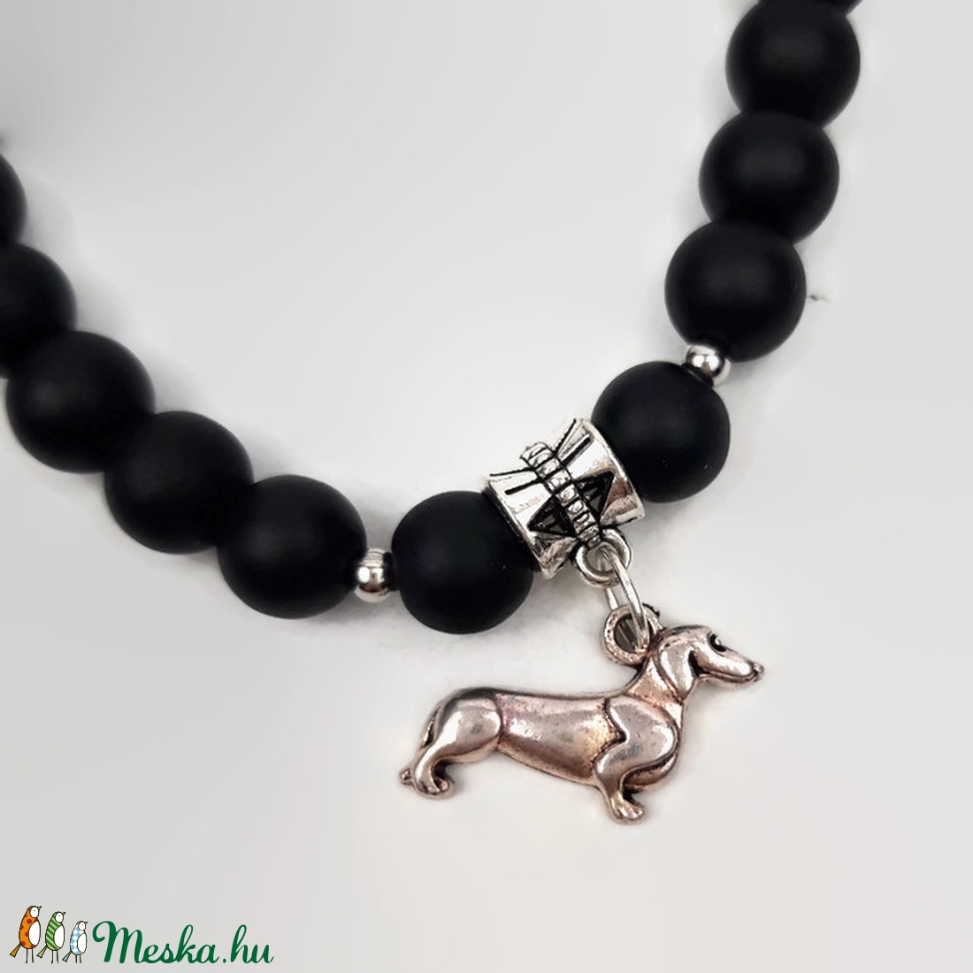 Tacskó medálos karkötő -  - Meska.hu