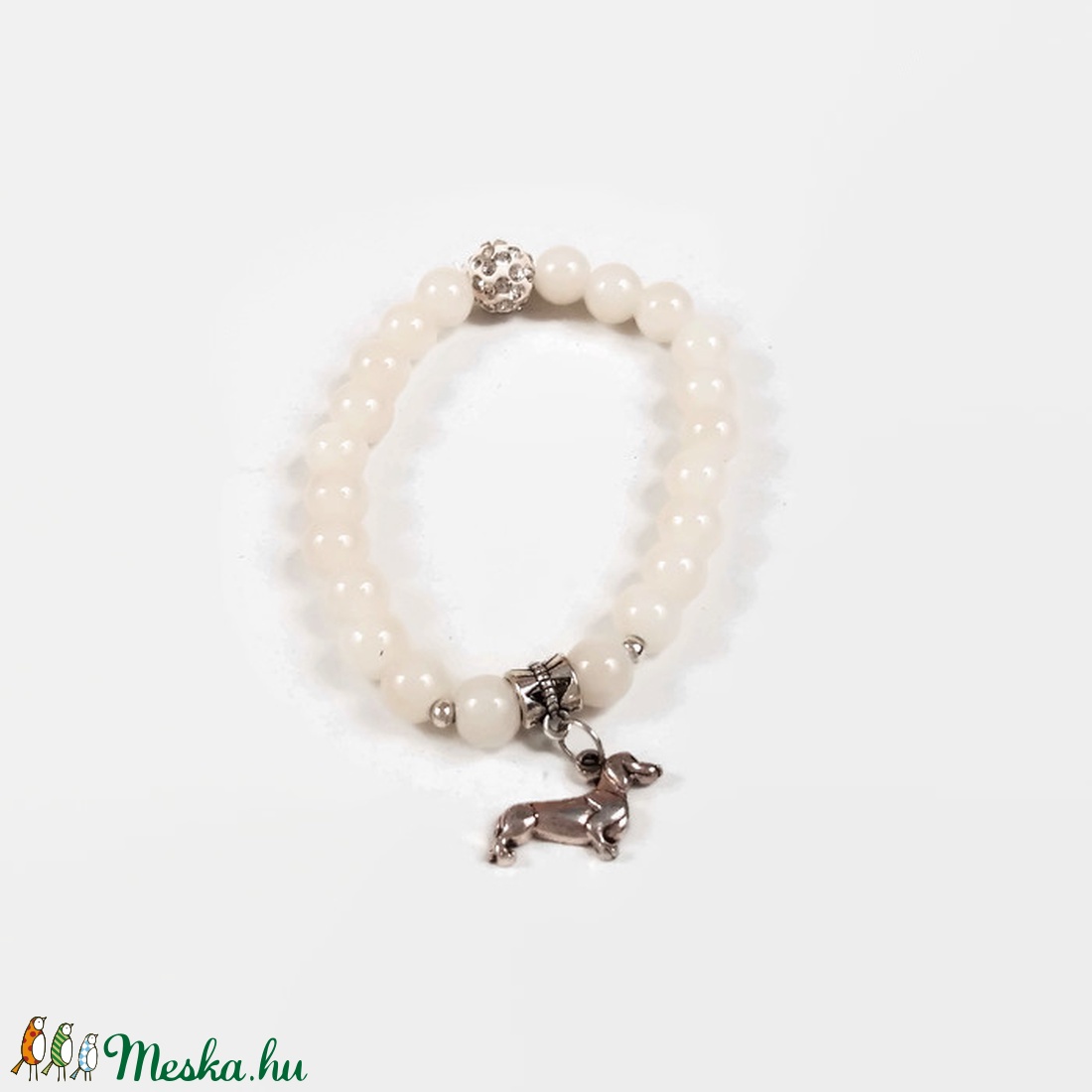 Tacskó medálos karkötő -  - Meska.hu