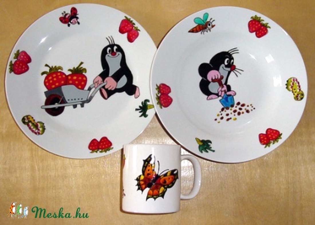 Kézzel festett porcelán étkészlet - - Meska.hu Kézzel festett porcelán étkészlet - - Meska.hu