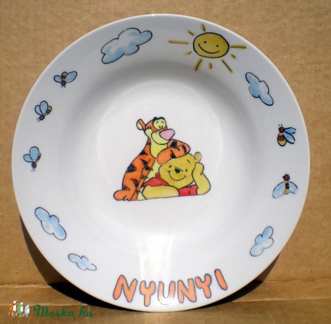 Micimackós étkészlet megrendelésre -  - Meska.hu