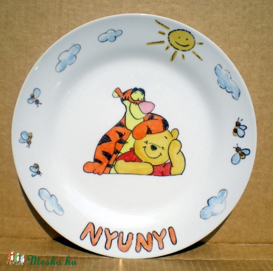 Micimackós étkészlet megrendelésre -  - Meska.hu