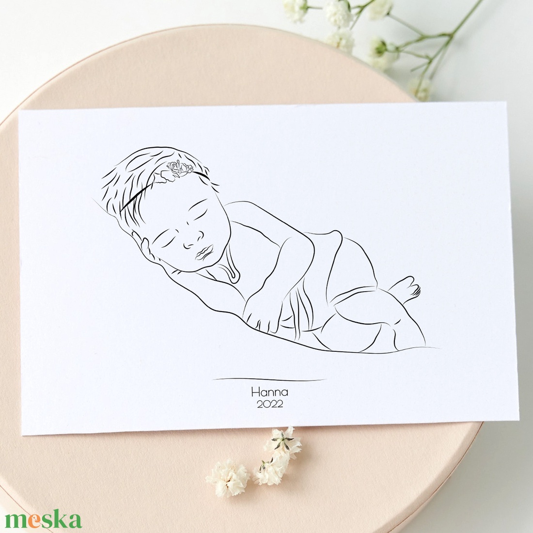 Vonalrajz kisbabádról - minimalista letisztult dekoráció, babarajz, újszülött, A/4-es méretben, saját fotó alapján - művészet - grafika & illusztráció - művészi nyomat - Meska.hu Vonalrajz kisbabádról - minimalista letisztult dekoráció, babarajz, újszülött, A/4-es méretben, saját fotó alapján - művészet - grafika & illusztráció - művészi nyomat - Meska.hu
